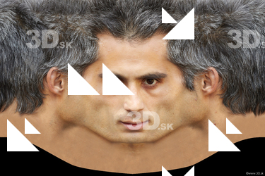 Male head texture