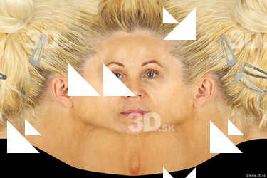 Female head texture