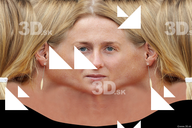 Female head texture
