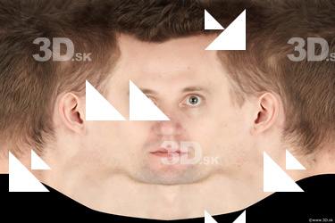 Male head texture