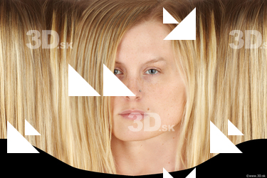 Female head texture