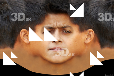 Male head texture