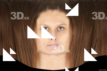 Female head texture