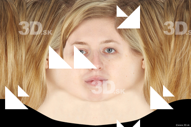 Female head texture