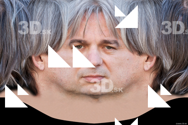 Male head texture
