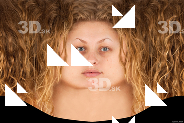 Female head texture