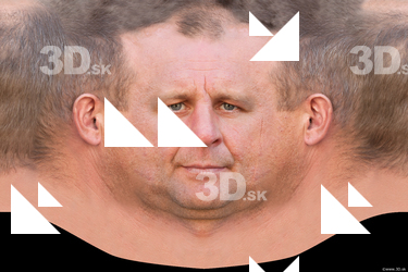 Male head texture