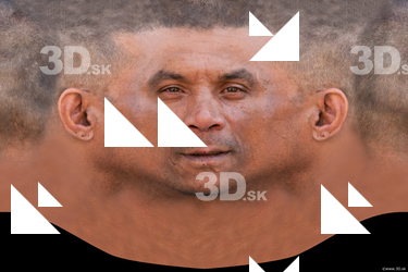 Male head texture