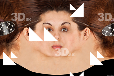 Female head texture