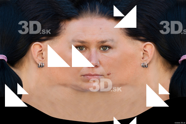 Female head texture