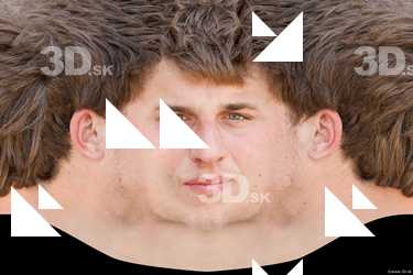 Female head texture