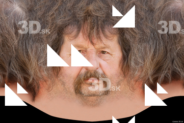 Female head texture