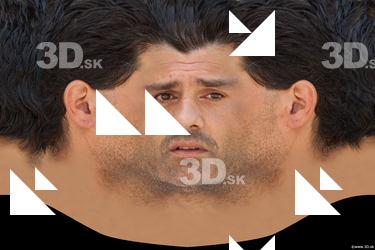 Male head texture