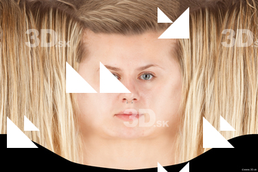 Female head texture