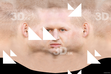 Male head texture