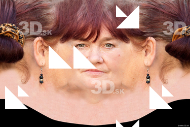 Female head texture