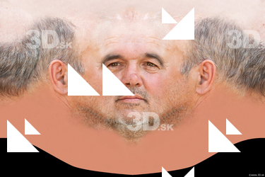 Male head texture