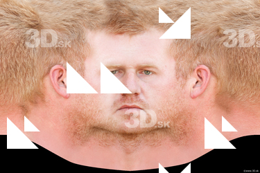 Male head texture