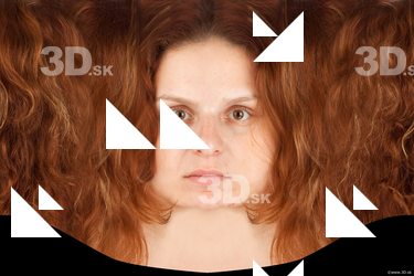 Female head texture