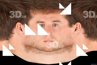Male head texture