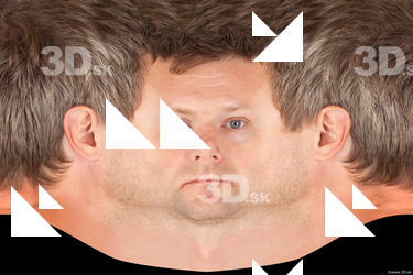 Male head texture