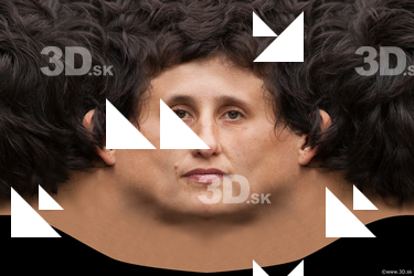 Female head texture