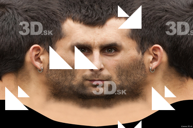 Male head texture
