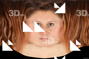 Female head texture