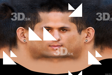 Male head texture