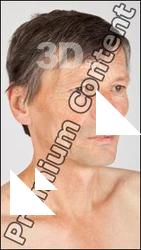 Male head photo references - Milan