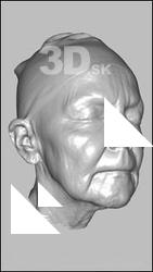 Female head 3D scan - Jirina