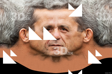 Male head texture