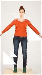 Body photo textures of clothed Iveta