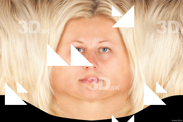 Female head texture