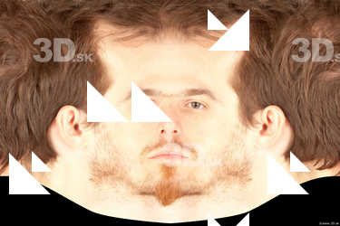 Male head texture