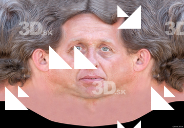Male head texture