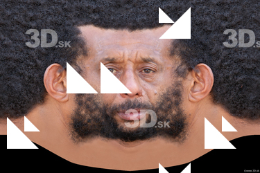 Male head texture