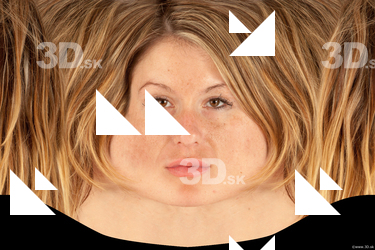 Female head texture