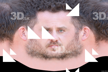 Male head texture