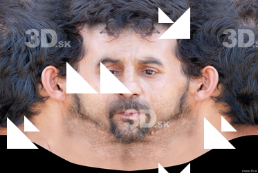 Male head texture