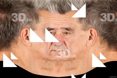 Male head texture