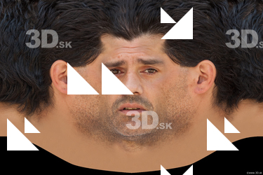 Male head texture