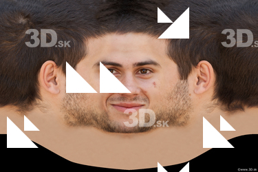Male head texture
