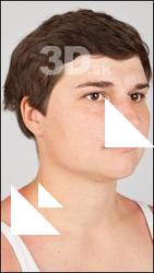 Female 3D head photo references # 7