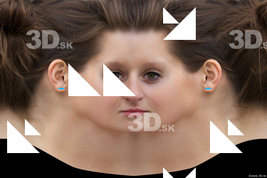 Female head texture