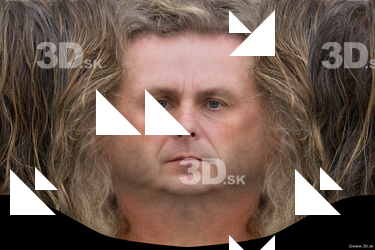 Male head texture