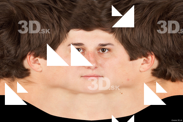 Male head texture