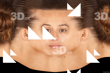 Female head texture