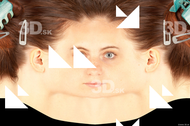 Female head texture
