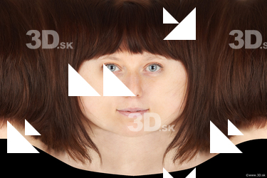 Female head texture